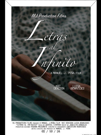 Movie poster for Letras al Infinito (2024)
