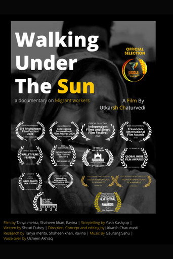 Movie poster for Walking Under The Sun