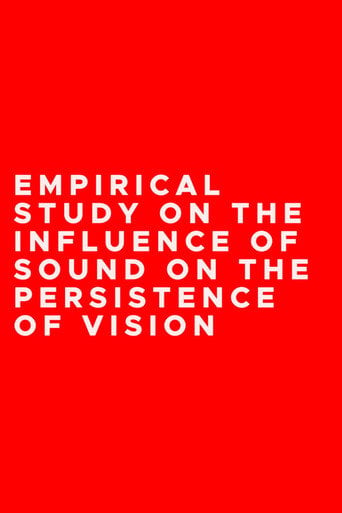 Movie poster for Empirical Study on the Influence of Sound on the Persistence of Vision (2011)