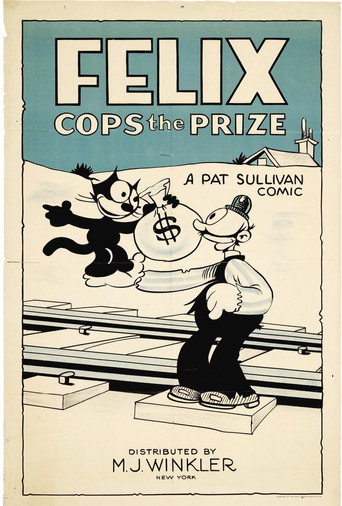 Movie poster for Felix Cops the Prize (1925)