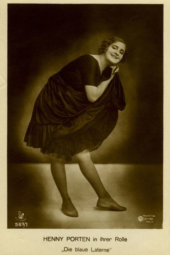Movie poster for Die blaue Laterne (1918)