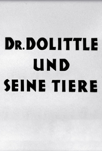 Movie poster for Doctor Dolittle and His Animals (1928)