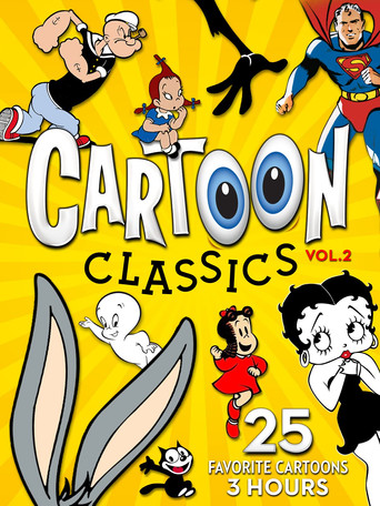 Movie poster for Cartoon Classics - Vol. 2: 25 Favorite Cartoons - 3 Hours (2017)