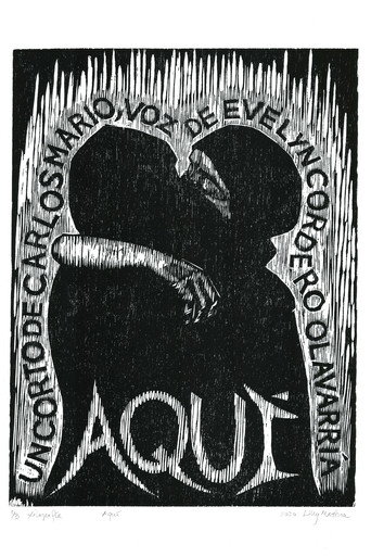 Movie poster for Aquí (2020)