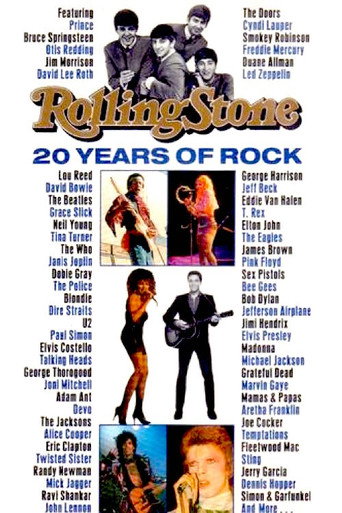 Movie poster for Rolling Stone Presents Twenty Years of Rock & Roll (1987)