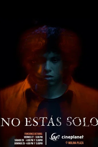 Movie poster for No estás solo (2023)