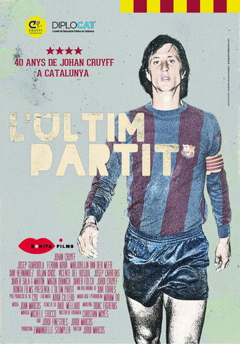 L’últim partit. 40 anys de Johan Cruyff a Catalunya poster