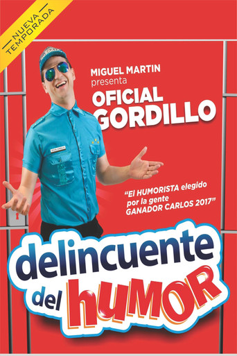 Movie poster for Delincuente del humor (2017)