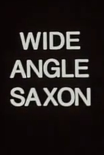 Movie poster for Wide Angle Saxon (1975)