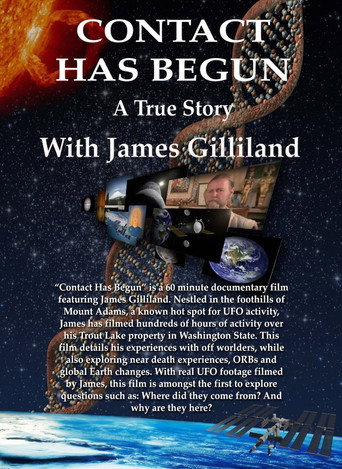 Movie poster for Contact Has Begun: A True Story With James Gilliland (2008)