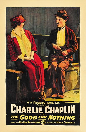 Movie poster for The Good for Nothing (1912)