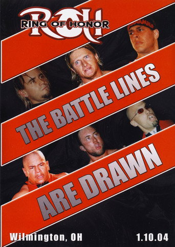Movie poster for ROH: The Battle Lines Are Drawn (2004)