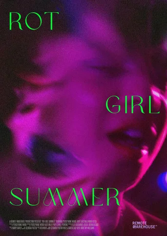 Movie poster for Rot Girl Summer