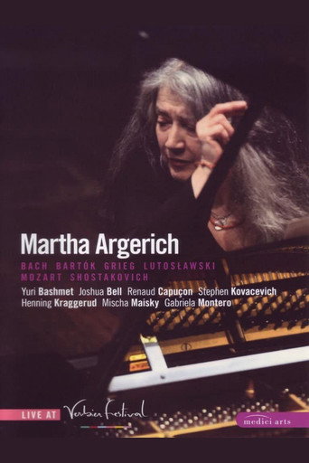 Martha Argerich – Verbier 2007-2008 poster