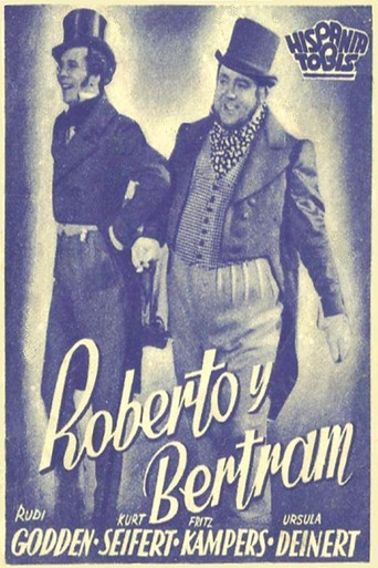 Movie poster for Robert and Bertram (1939)