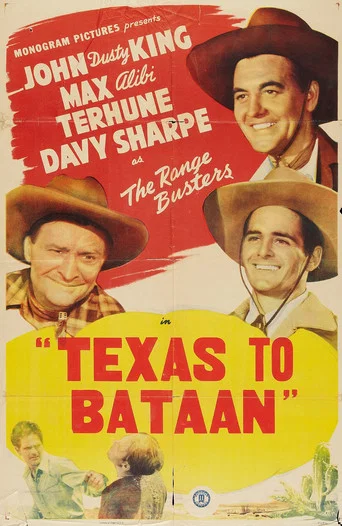 Movie poster for Texas to Bataan (1942)