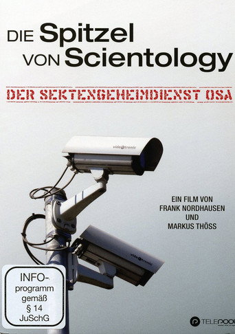 Movie poster for Die Spitzel von Scientology (2013)