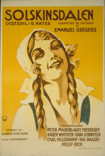 Movie poster for Sunshine Valley (1925)