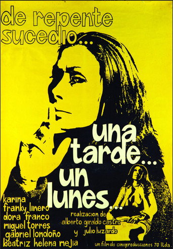 Movie poster for Una tarde un lunes (1971)