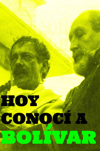 Movie poster for Hoy Conocí a Bolívar (1981)