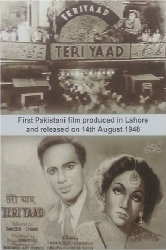 Movie poster for Teri Yaad (1948)