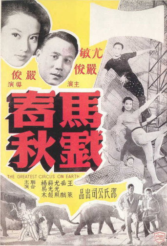 Movie poster for The Greatest Circus on Earth (1957)