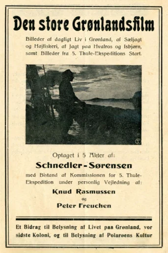Movie poster for The Great Greenland Film (1922)