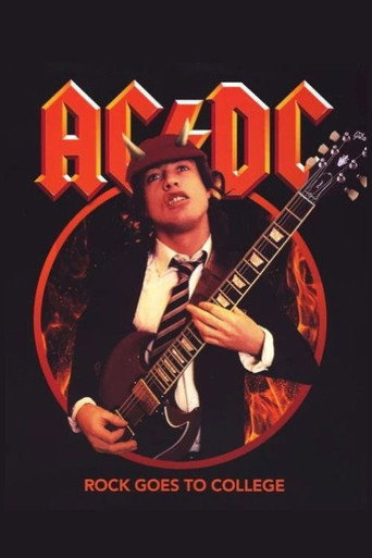 Movie poster for Rock Goes To College: AC/DC (1978)