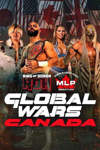 ROH x MLP Global Wars Canada poster