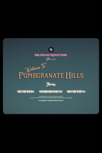 Movie poster for “Welcome To” Pomegranate Hills (2024)