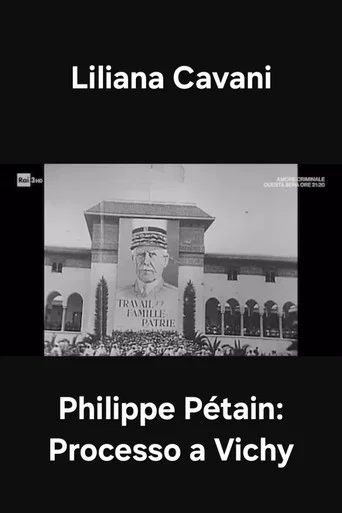 Movie poster for Philippe Pétain: Processo a Vichy (1965)