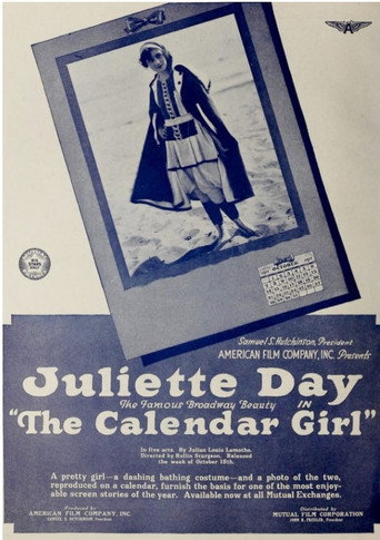 Movie poster for The Calendar Girl (1917)