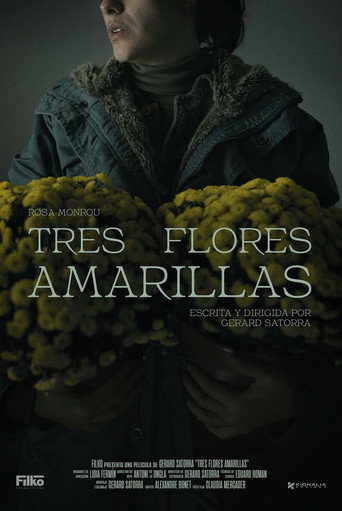 Movie poster for Tres flores amarillas (2025)