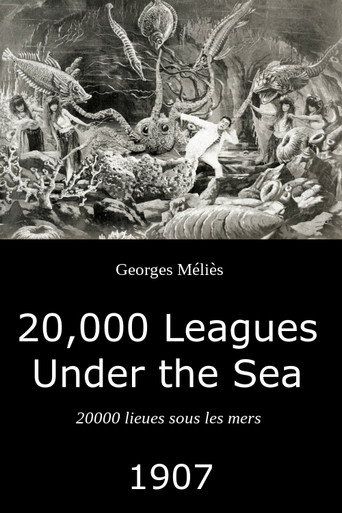 Movie poster for 20,000 Leagues Under the Sea (1907)