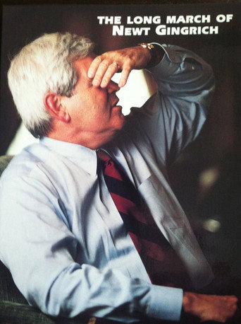 Movie poster for The Long March of Newt Gingrich (1996)