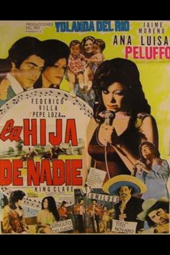 La hija de nadie poster