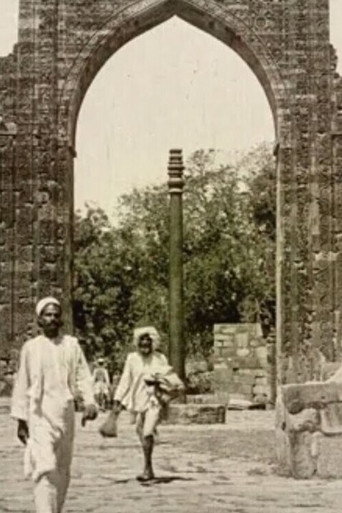 Movie poster for Ruins of Delhi (1910)