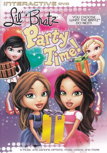 Movie poster for Lil' Bratz: Party Time! (2008)