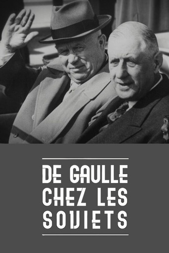 Movie poster for De Gaulle chez les Soviets (2016)