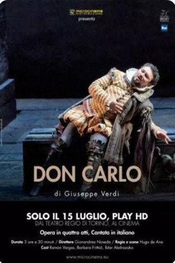 Movie poster for Don Carlo (2014)
