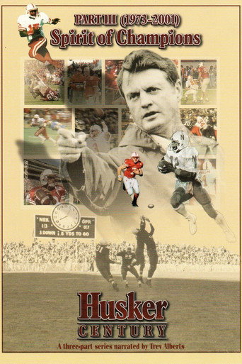 Movie poster for Husker Century III: Spirit of Champions 1973 - 2001 (2004)