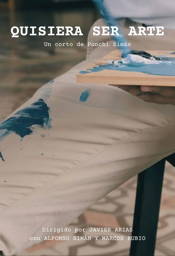 Movie poster for I would Like to become Art (2023)