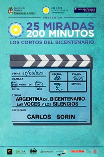 Movie poster for Argentina del Bicentenario. Las voces y los silencios. (2010)