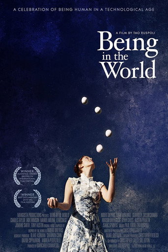 Movie poster for Being in the World (2009)