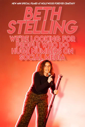 Movie poster for We're Looking For People Who Do Huge Numbers On Social Media (2026)