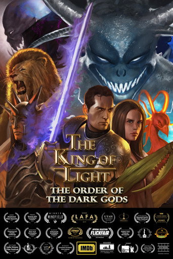Movie poster for The King of Light the Order of the Dark Gods (2018)