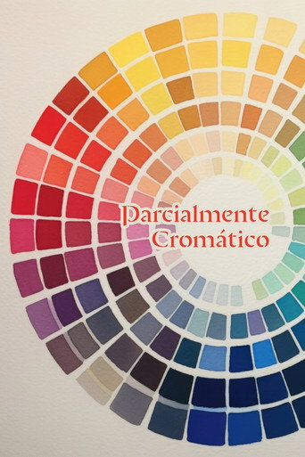 Movie poster for Parcialmente Cromático (2022)