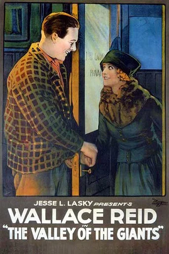 Movie poster for The Valley of the Giants (1919)