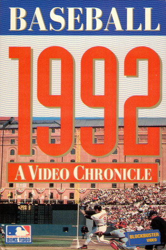 Movie poster for Baseball 1992: A Video Chronicle (1993)