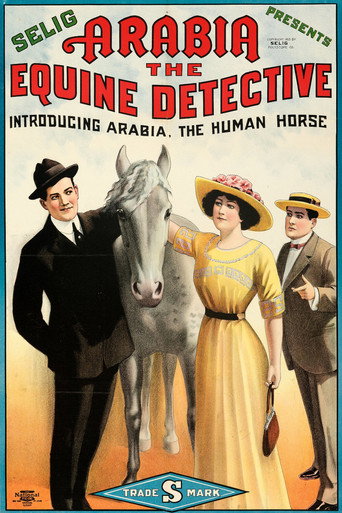 Movie poster for Arabia: The Equine Detective (1913)